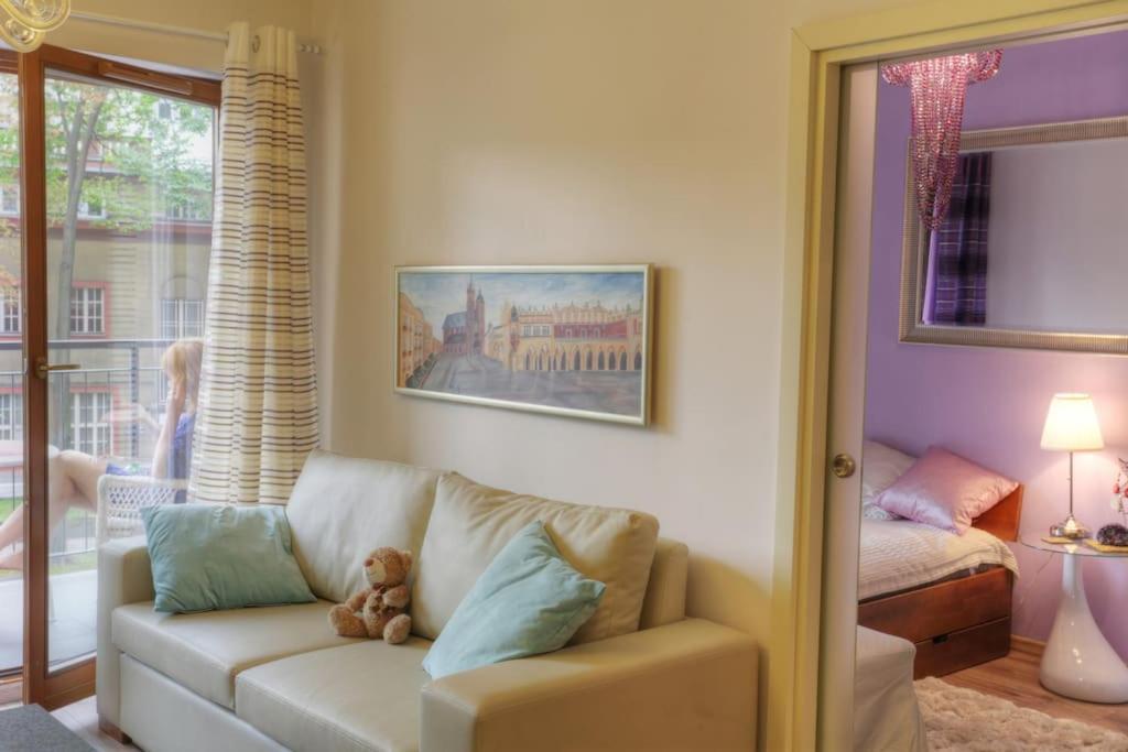 Ekskluzywny Apartament W Centrum Z Balkonem I Parkingiem คราคูฟ ภายนอก รูปภาพ
